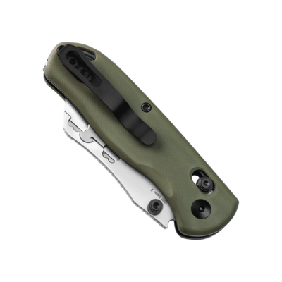 Kizer Drop Bear Utility Azo SK5 &amp; 5Cr15 Olive Green G10 V3619JA6 - KNIFESTOCK
