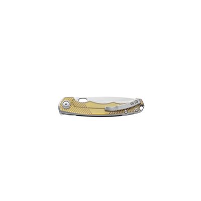 MKM ECLIPSE – MAGNACUT SATIN bld - Ti FRAME, ULTEM OVERLAY Linerlock MK EL-USW - KNIFESTOCK