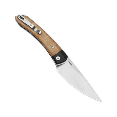 Kizer Liner Lock Momo Vladimir Legachev Nitro-V Black G10+Micarta V4663A2 - KNIFESTOCK
