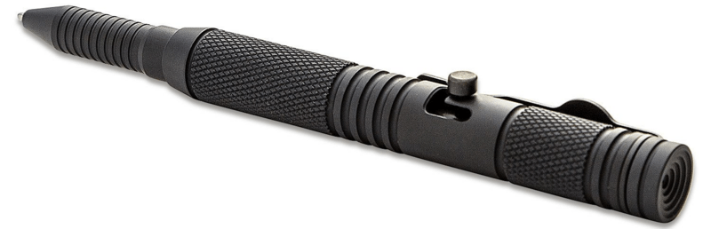 Halfbreed Blades Tactical Bolt Pen TBP-01 BLK - 6061-T6 - KNIFESTOCK