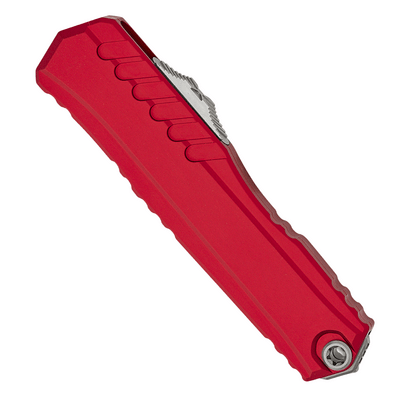 Microtech Cypher® II D/E Red Stonewash Standard 1242-10RD - KNIFESTOCK