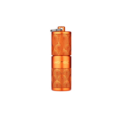 Olight iTHX EDC Flashlight Keychain – Orange Feathers Edition - KNIFESTOCK