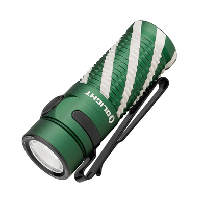 Olight Baton 3 Limited Edition LED Flashlight (Christmas Green, 1200 Lumens) - KNIFESTOCK