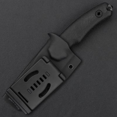 Kunwu STIFFY D. Black Micarta, VANADIS 4 DLC - KNIFESTOCK