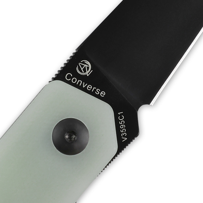 Kizer Converse Transparent Jade G10 Handle - V3595C1 - KNIFESTOCK