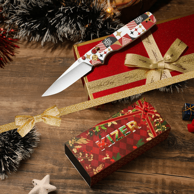 Kizer Original 2 14C28N G10 -  Xmas edition - KNIFESTOCK