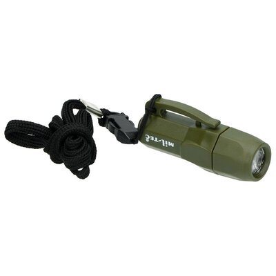 Mil-Tec MINI LAMPE DE SECOURS 3 LED olive 15180001 - KNIFESTOCK