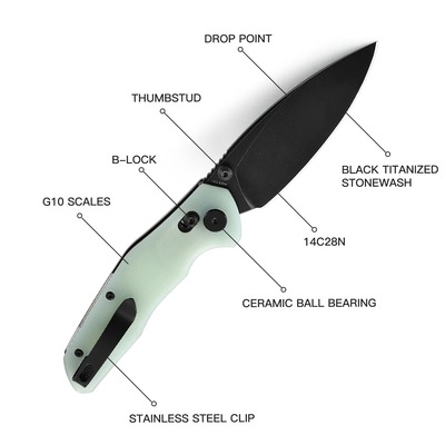 BESTECHMAN RONAN 14C28N JADE BMK02i - KNIFESTOCK