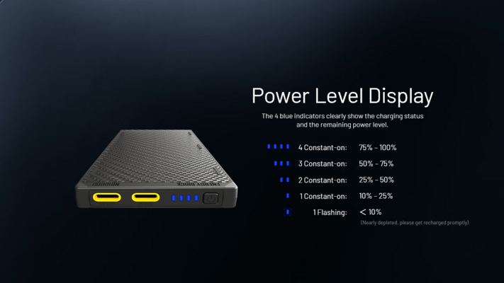 Nitecore NB10000 GEN3 Power Bank, Carbon Fiber - KNIFESTOCK