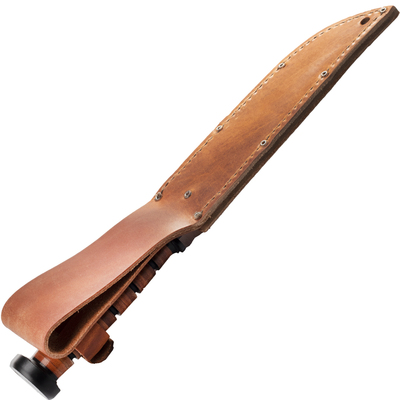 KA-BAR Dog´s Head Leather Sheath, str. edge 1317 - KNIFESTOCK