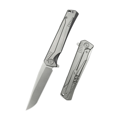 KB Pyramid Beadblast M390 Sandblast Ti KB429A - KNIFESTOCK