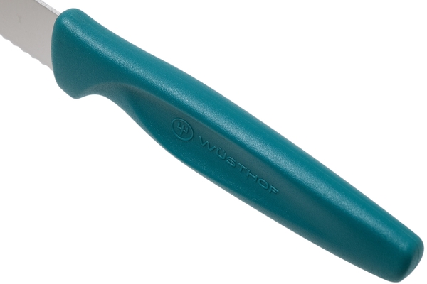 Wüsthof gekarteld turquoise Groentemes Create 10 cm - KNIFESTOCK