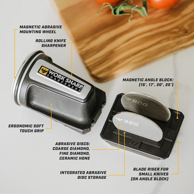 Work Sharp Rolling Knife Sharpener WSKTNRKS-I - KNIFESTOCK