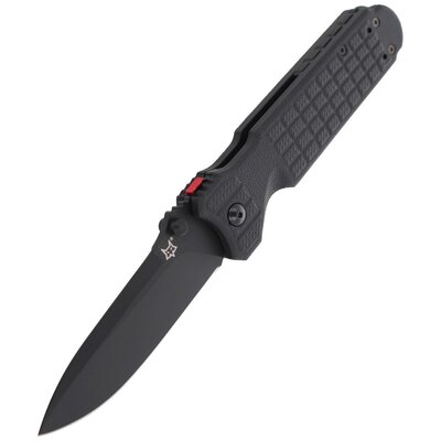 FOX Knives PREDATOR II, Liner Lock Folding Knife, Black FX-446 B - KNIFESTOCK