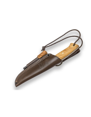 Joker Ranger Knife with Olive Wood Handle, 11 cm Blade with Firesteel CO144-P - KNIFESTOCK