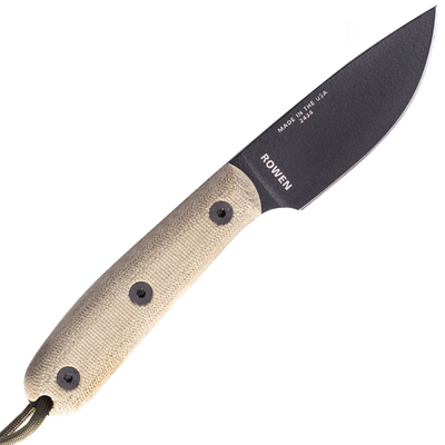 ESEE Knives Model 3HM Modified Handle, leather sheath, ESEE-3HM-B - KNIFESTOCK