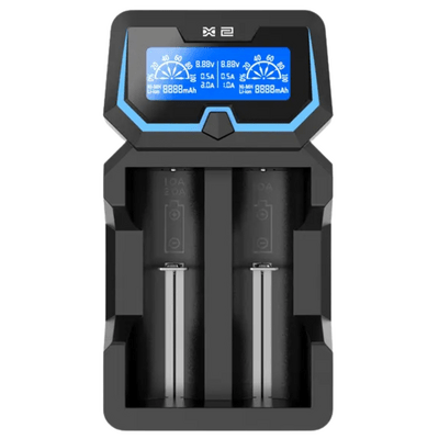 Xtar X2-X2 Charger, Power Cord, User Manual - KNIFESTOCK