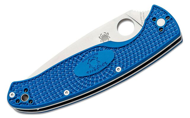 Spyderco Resilience Lightweight Blue C142PBL - KNIFESTOCK