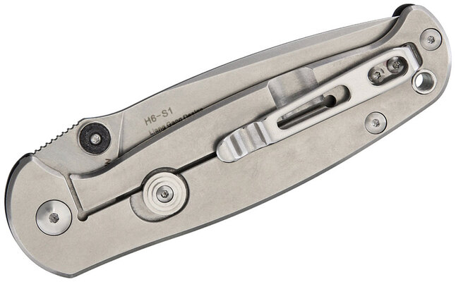 Real Steel H6-S1 zwart 7771 - KNIFESTOCK