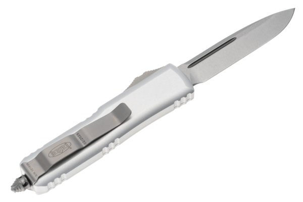 Microtech UTX-85 S/E STONEWASH STANDARD CLEAR 231-10CR - KNIFESTOCK