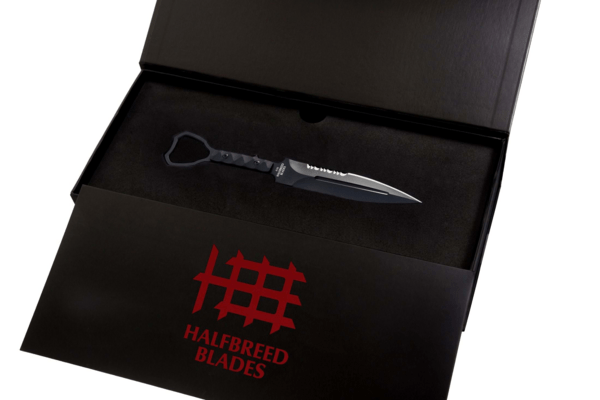 Halfbreed Blades Compact Clearance Knife XL - Fixed Blade CCK-01 XL BLK - K110 - KNIFESTOCK