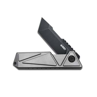 KUBEY Avenger Couteau Flipper à Verrouillage de Cadre Manche en Titane 6AL4V KB209B - KNIFESTOCK