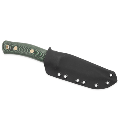 CASSTROM No.10 Swedish Forest Knife, Green micarta, Sleipner steel, Kydex CASS-14103 - KNIFESTOCK