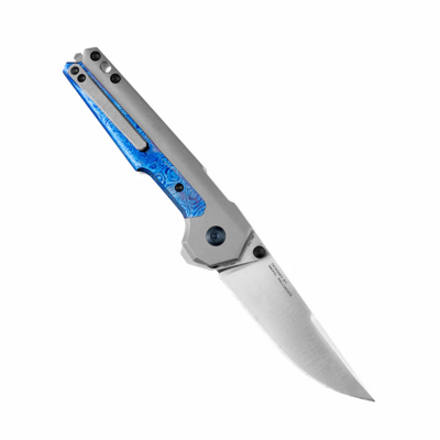 Kansept EDC Tac Satin  S35VN Timascus+ Titanium Inlay K2009A8 - KNIFESTOCK