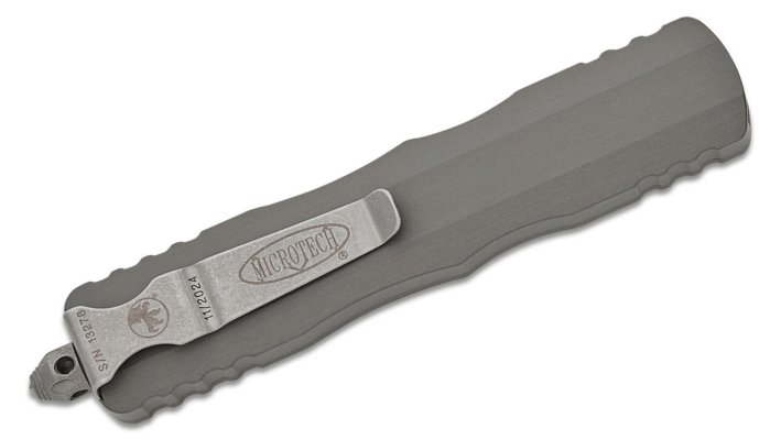 Microtech DIRAC DELTA D/E APOCALYPTIC STANDARD NATURAL CLEAR 227-10APNC - KNIFESTOCK