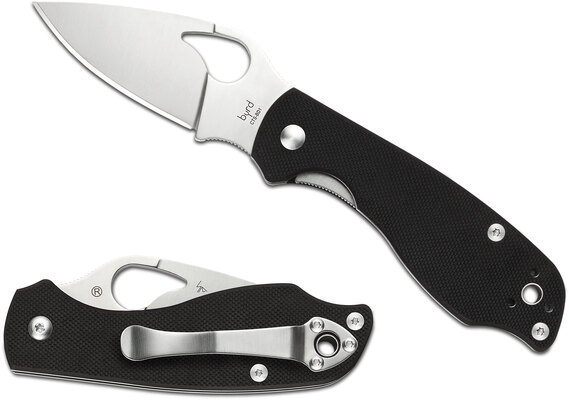 Spyderco Crow 2G-10 Černý BY09GP2 - KNIFESTOCK