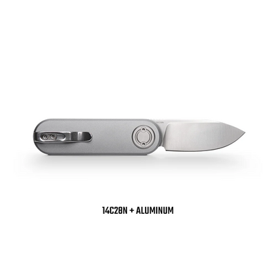 Vosteed Corgi-V 14C28N Satén Šedý Hliník A3703 - KNIFESTOCK