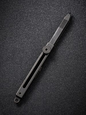 CIVIVI Tac-N-Tweeze Black Stonewashed Leather Sheath C19062B-A - KNIFESTOCK