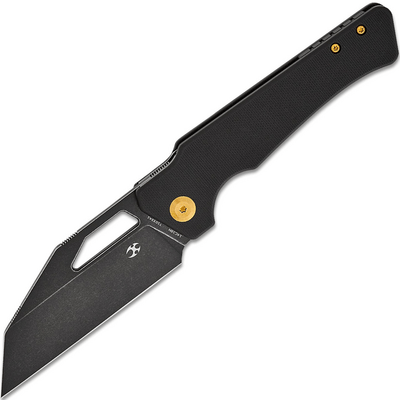 Kansept Egress Black Stonewashed 14C28N Black G10 T1033A1 - KNIFESTOCK