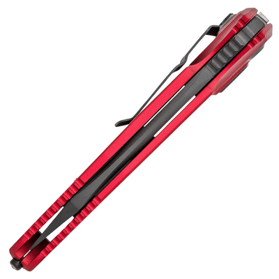 Microtech SOCOM ELITE T/E-AUTO BLACK STANDARD RED 161A-1RD - KNIFESTOCK