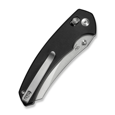 Sixgill Black G10 HandleSatin Finished Nitro-V BladeCrossbar Lock - KNIFESTOCK