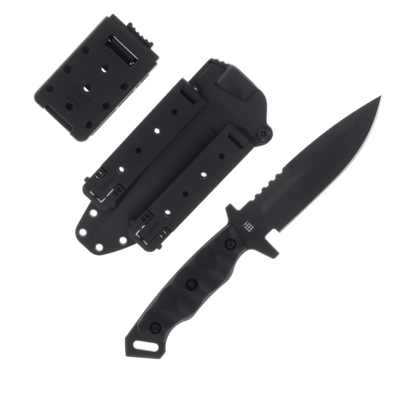 Halfbreed Blades Medium Infantry Knife - Fixed Blade MIK-03P Gen-2 BLK - K340 - KNIFESTOCK