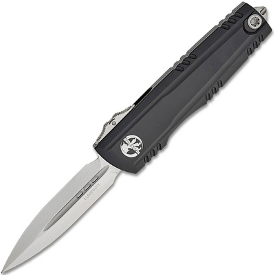 Microtech Surefire Luminary D/E M390MK Stonewashed Black Aluminum Stiletto Pro II EDC Flashlight - KNIFESTOCK