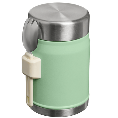 Stanley Termoska na jedlo s lyžičkou/vidličkou The Legendary Classic Food Jar 400 ml Pistachio - KNIFESTOCK
