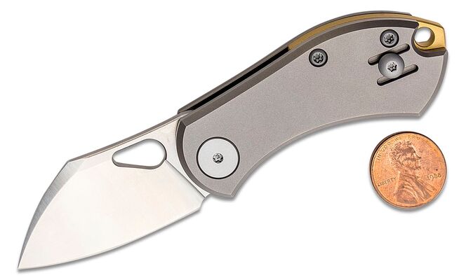 GIANT MOUSE ACE Nibbler Titanium GM-NIBBLER-TITANIUM - KNIFESTOCK