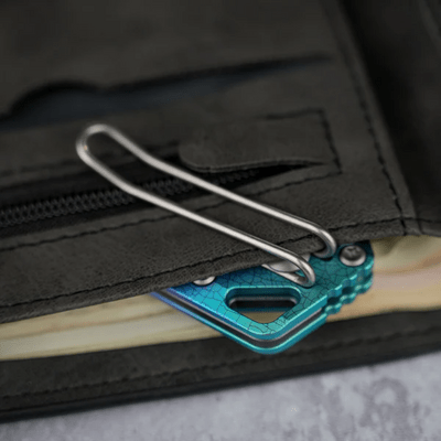 Vosteed Parallel S35VN Stonewash,Iridescent Crackle Titanium - KNIFESTOCK