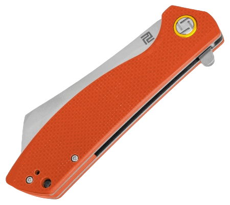 Artisan Tomahawk D2/G10 (Flat) Orange 1815P-OEF - KNIFESTOCK