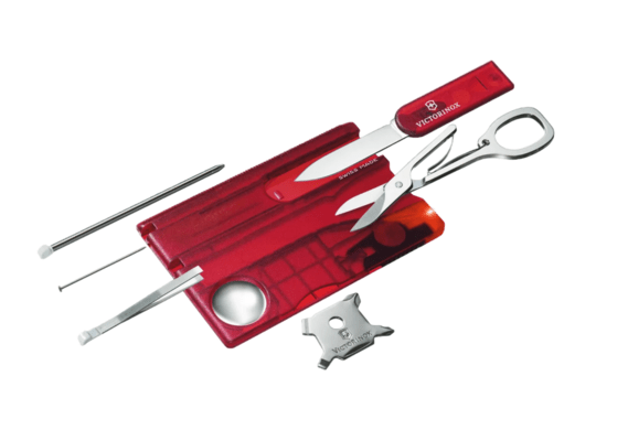 VICTORINOX SwissCard Lite Ruby 0.7300.TB1 - KNIFESTOCK