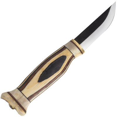 WOOD JEWEL Fixed Blade Knife Zebra WJ23Z - KNIFESTOCK