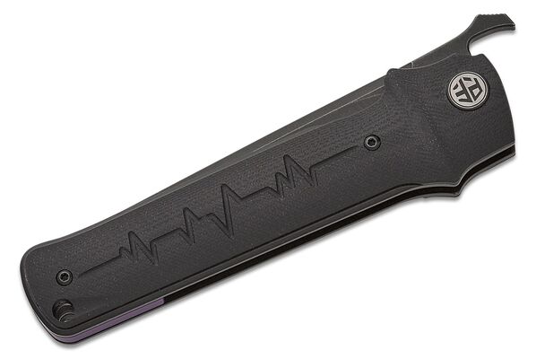 Petrified Fish PFB04 Tena Black Stonewashed D2 Black G10 PFB04DDW - KNIFESTOCK