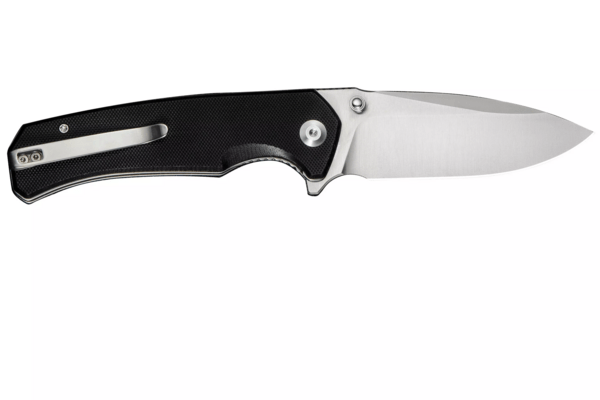 Sencut Skarnax SENCUT Black G10 HandleSatin Finished 9Cr18MoV BladeLiner Lock - KNIFESTOCK