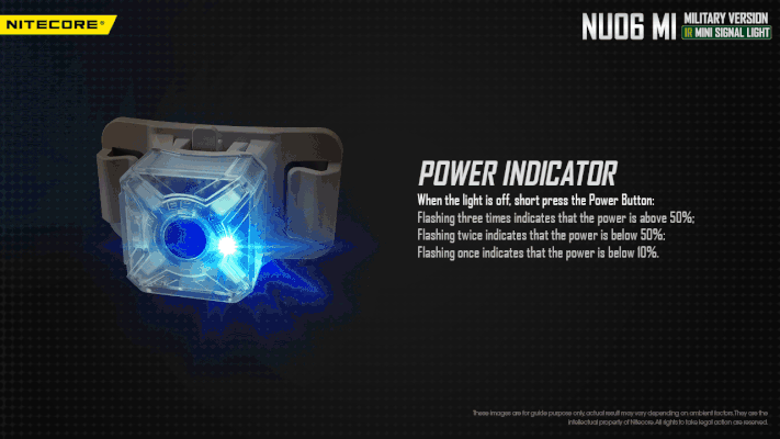 Nitecore flashlight NU06 MI - KNIFESTOCK