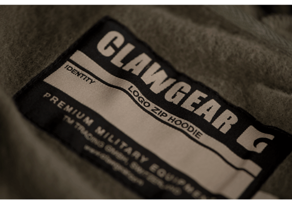 CLAWGEAR CG Logo Zip Hoodie RAL7013 M TMH34267 - KNIFESTOCK