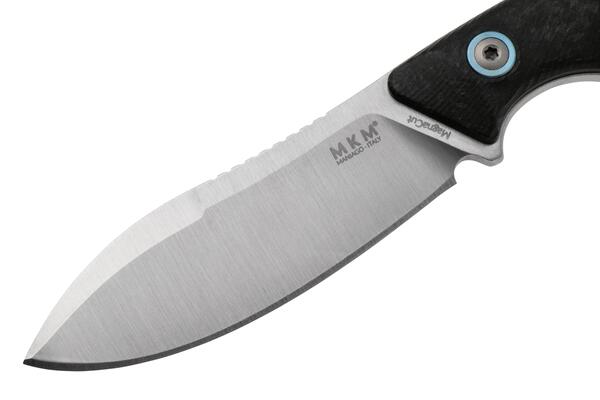 MKM POCKET TANGO 1 – MAGNACUT MUK Satin Fixed bld, MARBLE CARBON FIBER hdl, +POC - KNIFESTOCK
