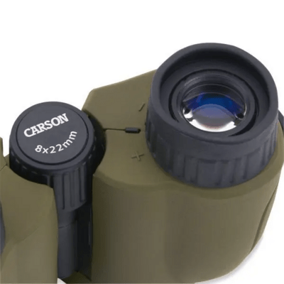 Carson Hornet 8x22mm Compact Binoculars  - Box HT-822 - KNIFESTOCK