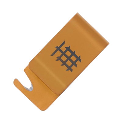 Halfbreed Blades Cash Card Clip CCC-01 BRZ - Titanium - KNIFESTOCK